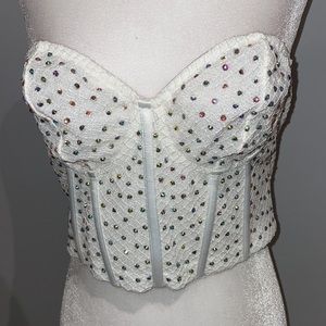 💎 Mendocino Rhine crop corset 💎